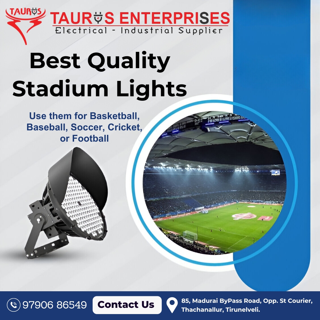 Top Quality Stadium Lights Manufacturer in Tamilnadu